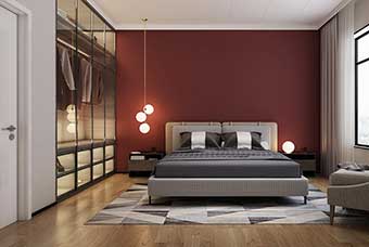 合肥现代风格-卧室