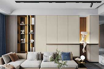 合肥北欧风格-客厅