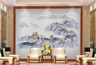 合肥森佰汇航空纤维墙咔（唯我中华）