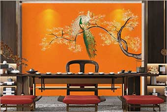 合肥森佰汇航空纤维墙咔（春花秋月）