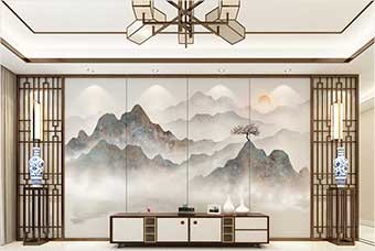 合肥森佰汇航空纤维（山水画系列）