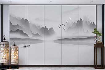 合肥森佰汇航空纤维（山水画系列）